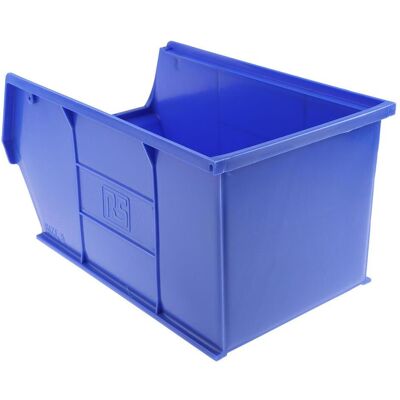 RS PRO Contenitore Blu 181x205x350mm - Contenitore di stoccaggio RS PRO Contenitore Blu 181x205x350mm - Contenitore di stoccaggio