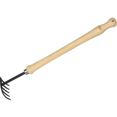 IDEALspaten Rastrillo a mano 40 cm faggio - Attrezzo da giardino IDEALspaten Rastrillo a mano 40 cm faggio - Attrezzo da giardino