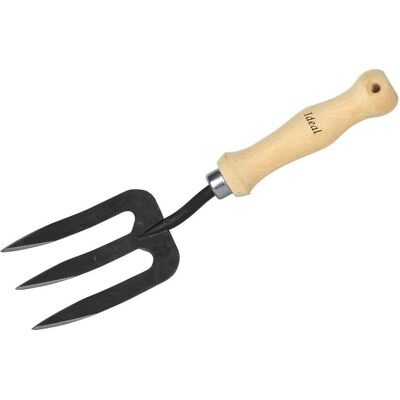 Idealspaten, Utensile giardinaggio, Forca a mano con manico corto Idealspaten, Utensile giardinaggio, Forca a mano con manico corto