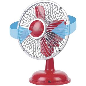 Sonnenkönig Retro Fan, Ventilatore, Rosso Sonnenkönig Retro Fan, Ventilatore, Rosso