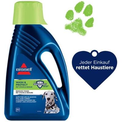 Bissell Wash & Protect - Animali Domestici, Accessori per pulitore a umido, Blu Bissell Wash & Protect - Animali Domestici, Accessori per pulitore a umido, Blu