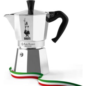 Bialetti Moka 3 tazze, Caffettiera moka, Argento Bialetti Moka 3 tazze, Caffettiera moka, Argento