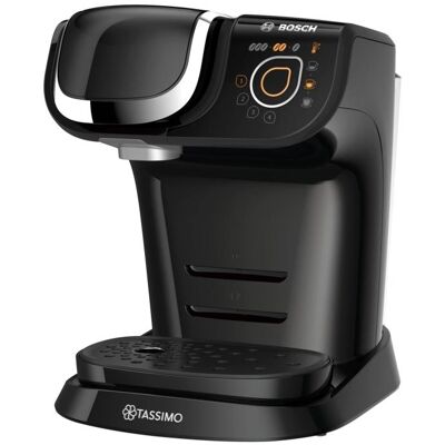 Bosch Tas6502 - Nero, Cromo - Macchina da caffè a capsule Bosch Tas6502 - Nero, Cromo - Macchina da caffè a capsule