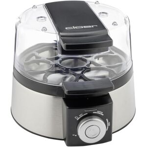 Cloer Caldaia elettronica per uova, Cuociuova, Nero, Argento Cloer Caldaia elettronica per uova, Cuociuova, Nero, Argento