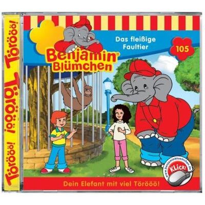 Kiddinx Episodio 105: Il bradipo indaffarato, Audiolibri di Benjamin Blümchen Kiddinx Episodio 105: Il bradipo indaffarato, Audiolibri di Benjamin Blümchen