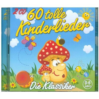 U16 60 grandi canzoni per bambini, Audiolibri di Kiddy club U16 60 grandi canzoni per bambini, Audiolibri di Kiddy club