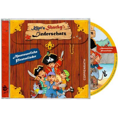 Edel Il tesoro di canzoni di Capitan Sharky, Audiolibri di Langreuter Jutta Edel Il tesoro di canzoni di Capitan Sharky, Audiolibri di Langreuter Jutta
