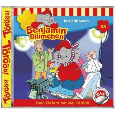 Kiddinx Episodio 035: Ha mal di denti, Audiolibri di Benjamin Blümchen Kiddinx Episodio 035: Ha mal di denti, Audiolibri di Benjamin Blümchen