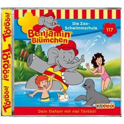 Kiddinx Episodio 117: La scuola di nuoto dello zoo, Audiolibri di Benjamin Blümchen Kiddinx Episodio 117: La scuola di nuoto dello zoo, Audiolibri di Benjamin Blümchen