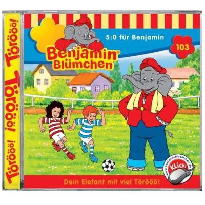 Kiddinx Benjamin Blümchen 103. 5:0 per Benjamin., Audiolibri di Benjamin Blümchen Kiddinx Benjamin Blümchen 103. 5:0 per Benjamin., Audiolibri di Benjamin Blümchen