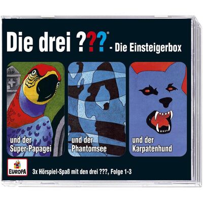Sony The Three??? Box 01. episodi 1-3 (tre punti interrogativi) 3 CD, Audiolibri Sony The Three??? Box 01. episodi 1-3 (tre punti interrogativi) 3 CD, Audiolibri
