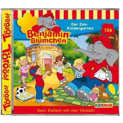 Kiddinx Episodio 126: E l'asilo dello zoo, Audiolibri di Benjamin Blümchen Kiddinx Episodio 126: E l'asilo dello zoo, Audiolibri di Benjamin Blümchen