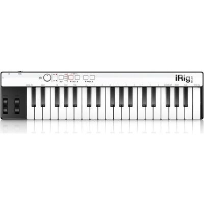 IK Multimedia Fulmine iRig (Sintetizzatore), Controller MIDI, Bianco, Nero IK Multimedia Fulmine iRig (Sintetizzatore), Controller MIDI, Bianco, Nero