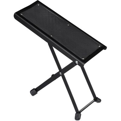 Relaxdays Poggiapiede, chitarra, Accessori per chitarra, Nero Relaxdays Poggiapiede, chitarra, Accessori per chitarra, Nero