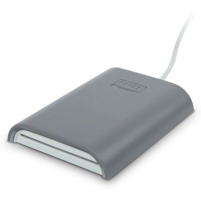 HID Lettore di smart card USB contactless a doppia interfaccia 5422 13,56 MHz (USB 2.0), Lettore di schede di memoria, Grigio HID Lettore di smart card USB contactless a doppia interfaccia 5422 13,56 MHz (USB 2.0), Lettore di schede di memoria, Grigio