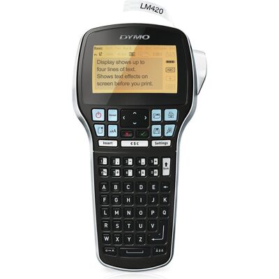 Dymo LabelManager 420P Kofferset, Etichettatrice, Nero, Argento Dymo LabelManager 420P Kofferset, Etichettatrice, Nero, Argento