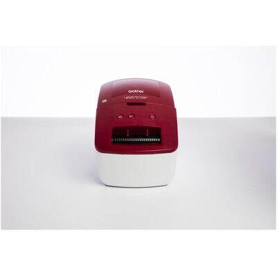 Brother QL-600R, Etichettatrice, Bianco, Rosso Brother QL-600R, Etichettatrice, Bianco, Rosso