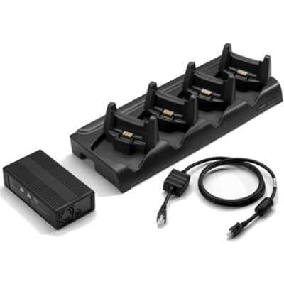 Zebra Kit Culla Ethernet A 4 Slot, Accessori lettore codice a barre Zebra Kit Culla Ethernet A 4 Slot, Accessori lettore codice a barre