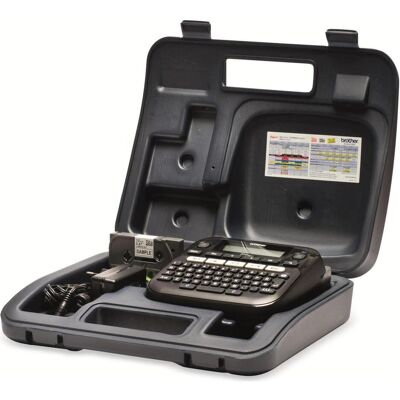 Brother PT-D210VP incl. custodia, Etichettatrice, Nero Brother PT-D210VP incl. custodia, Etichettatrice, Nero