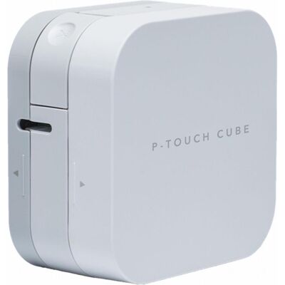 Brother P-Touch Cube PT-P300BT, Etichettatrice, Bianco Brother P-Touch Cube PT-P300BT, Etichettatrice, Bianco