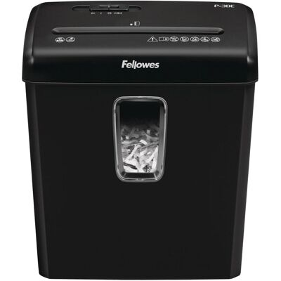 Fellowes Distruggidocumenti, Powershred P-30C (Taglio delle particelle) Fellowes Distruggidocumenti, Powershred P-30C (Taglio delle particelle)