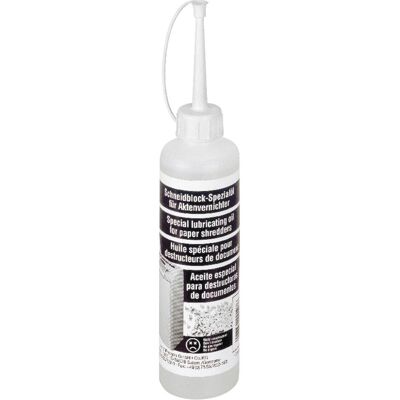 HSM, Accessori per tritadocumenti, Olio speciale per alberi da taglio HSM, Accessori per tritadocumenti, Olio speciale per alberi da taglio