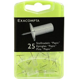 Exacompta, Porta biglietti da visita, Spilli per lavagna Ø 10 mm, trasparenti (Speciale) Exacompta, Porta biglietti da visita, Spilli per lavagna Ø 10 mm, trasparenti (Speciale)
