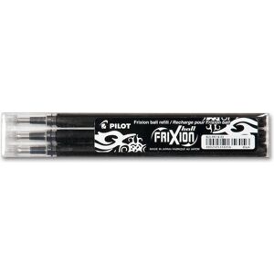 Pilot, Cartucce di ricambio + Calamaio, FriXion (Nero, 0.70 mm, 3 pz.) Pilot, Cartucce di ricambio + Calamaio, FriXion (Nero, 0.70 mm, 3 pz.)