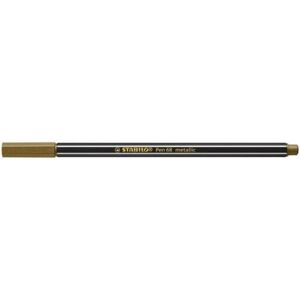 Penna a feltro metallica STABILO Pen 68 dorata - 10 pezzi Penna a feltro metallica STABILO Pen 68 dorata - 10 pezzi