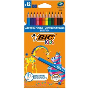 Bic Kids, Pastelli, L'evoluzione (12x) Bic Kids, Pastelli, L'evoluzione (12x)