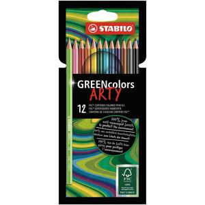 STABILO, Pastelli, Matita colorata GREENcolors (12x) STABILO, Pastelli, Matita colorata GREENcolors (12x)