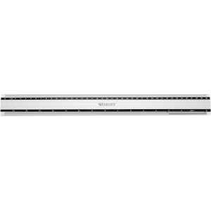Westcott, Righello, Righello in alluminio 40cm (40 cm, Alluminio) Westcott, Righello, Righello in alluminio 40cm (40 cm, Alluminio)
