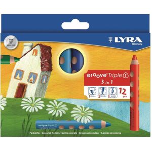 5x Lyra, Pastelli, Scanalatura tripla 1 (12x) 5x Lyra, Pastelli, Scanalatura tripla 1 (12x)