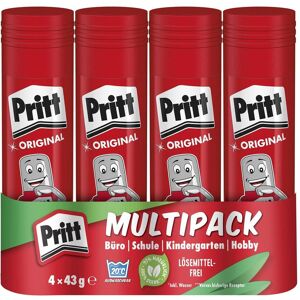 Pritt astucci di colla multipack - Astucci, 4x43g, Scuola & Fai-da-te Pritt astucci di colla multipack - Astucci, 4x43g, Scuola & Fai-da-te