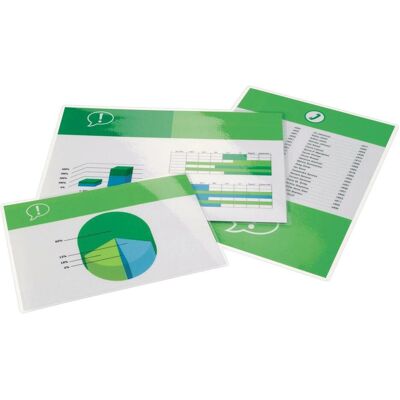 GBC, Pouches di plastificazione, Pellicole di laminazione di qualità superiore (A4, 100 pz., 250 µm) GBC, Pouches di plastificazione, Pellicole di laminazione di qualità superiore (A4, 100 pz., 250 µm)