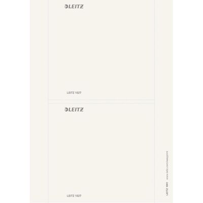 Leitz, Accessori per classificatore, Etichette posteriori Leitz, Accessori per classificatore, Etichette posteriori