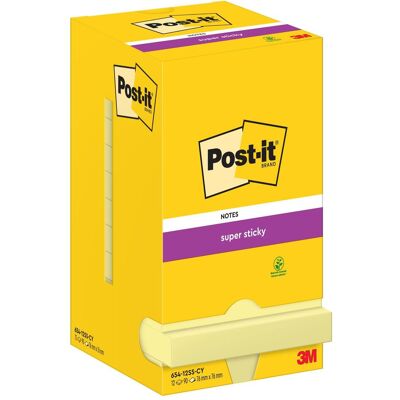 Post-it, Post-it, Super (76 x 76 mm) Post-it, Post-it, Super (76 x 76 mm)