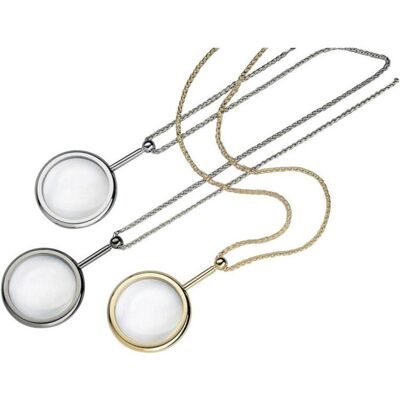 Lupa pendente Eschenbach 21361 Oro - 3,5x lente 40mm Lupa pendente Eschenbach 21361 Oro - 3,5x lente 40mm