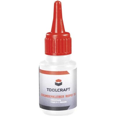 Toolcraft, Colla, ROPID 100 Supercolla 88651 (20 g) Toolcraft, Colla, ROPID 100 Supercolla 88651 (20 g)