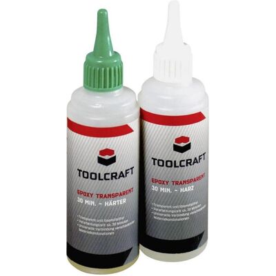 Toolcraft, Colla, EPOT30.Set100 Conrad Epoxy tra (200 g) Toolcraft, Colla, EPOT30.Set100 Conrad Epoxy tra (200 g)