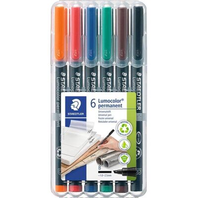 Staedtler Evidenziatori, Lumocolor permanente (1x) Staedtler Evidenziatori, Lumocolor permanente (1x)