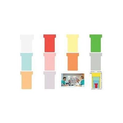 Nobo, Accessori per presentazioni, Carte a T, misura 2, rosse Nobo, Accessori per presentazioni, Carte a T, misura 2, rosse