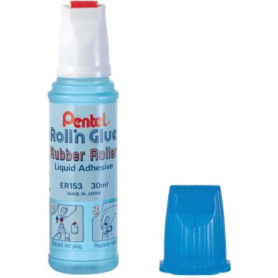Pentel, Colla, roll'n glue (30 g, 30 ml) Pentel, Colla, roll'n glue (30 g, 30 ml)