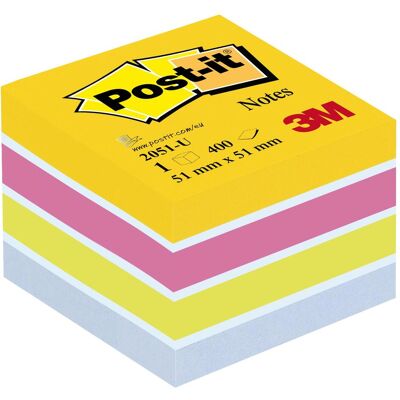 Post-it, Post-it, Note Cubo Mini (51 x 51 mm) Post-it, Post-it, Note Cubo Mini (51 x 51 mm)