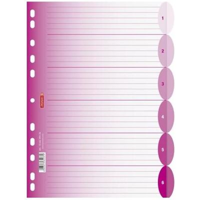 Brunnen, Accessori per classificatore, Registro A4 Codice colore Brunnen, Accessori per classificatore, Registro A4 Codice colore