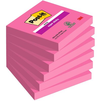 Post-it, Post-it, Note adesive Super Sticky (76 x 76 mm) Post-it, Post-it, Note adesive Super Sticky (76 x 76 mm)