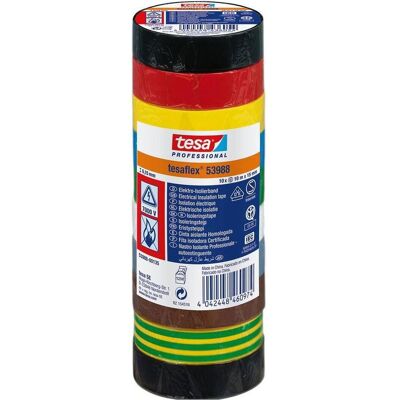 tesa, Nastro adesivo, Nastro isolante (15 mm) tesa, Nastro adesivo, Nastro isolante (15 mm)