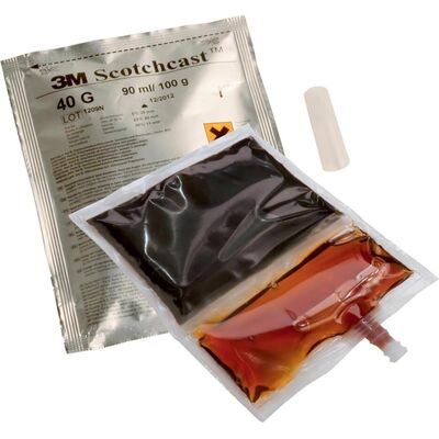 3M Colla, Electrical Scotchcast Resin 40 230g (230 g, 200 ml) 3M Colla, Electrical Scotchcast Resin 40 230g (230 g, 200 ml)