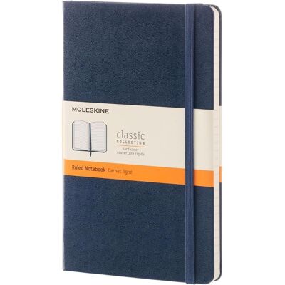 Moleskine, Quaderno + Bloc notes, Taccuino Classic Large (A5, Righe) Moleskine, Quaderno + Bloc notes, Taccuino Classic Large (A5, Righe)