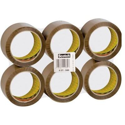 Scotch, Nastro adesivo, Nastro da imballaggio PP 371 (50 mm) Scotch, Nastro adesivo, Nastro da imballaggio PP 371 (50 mm)